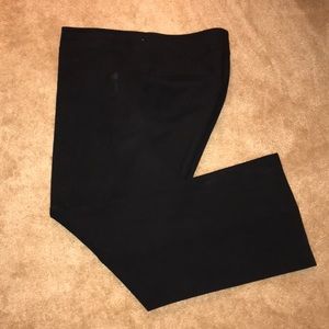 Ann Taylor Factory curvy black pants
